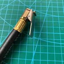 Bơm xe đồng hồ có dầu. Đầu vòi bơm ô tô - xe máy -đồng hồ đo lốp xe Nhật Kapusi - Bảo Hành 5 năm