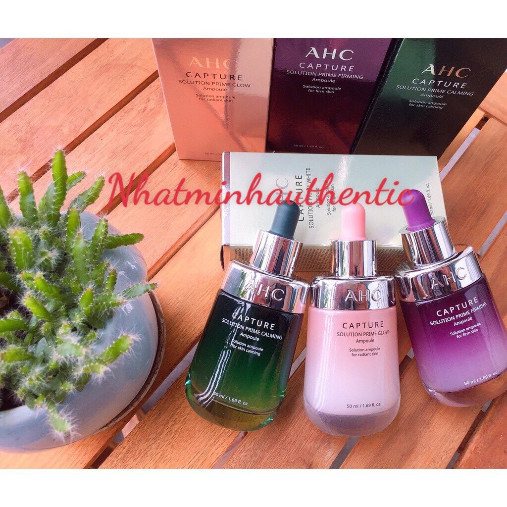 Tinh chất serum AHC {𝐌𝐀̂̃𝐔 𝐌𝐎̛́𝐈 𝟓𝟎𝐌𝐋} Tinh chất Serum AHC Capture Solution Max Ampoule dưỡng ẩm trắng da chống lão hóa | BigBuy360 - bigbuy360.vn