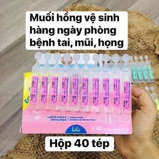 Nước muối sinh lý tép hồng