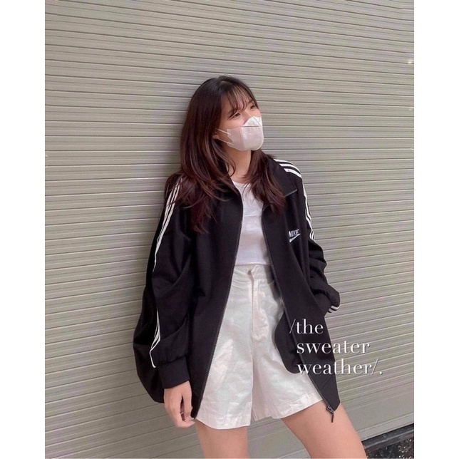 Áo khoác nỉ ba sọc🌸DAQUY20🌸áo nỉ ba sọc hotren phong cách trẻ chung năng động | BigBuy360 - bigbuy360.vn