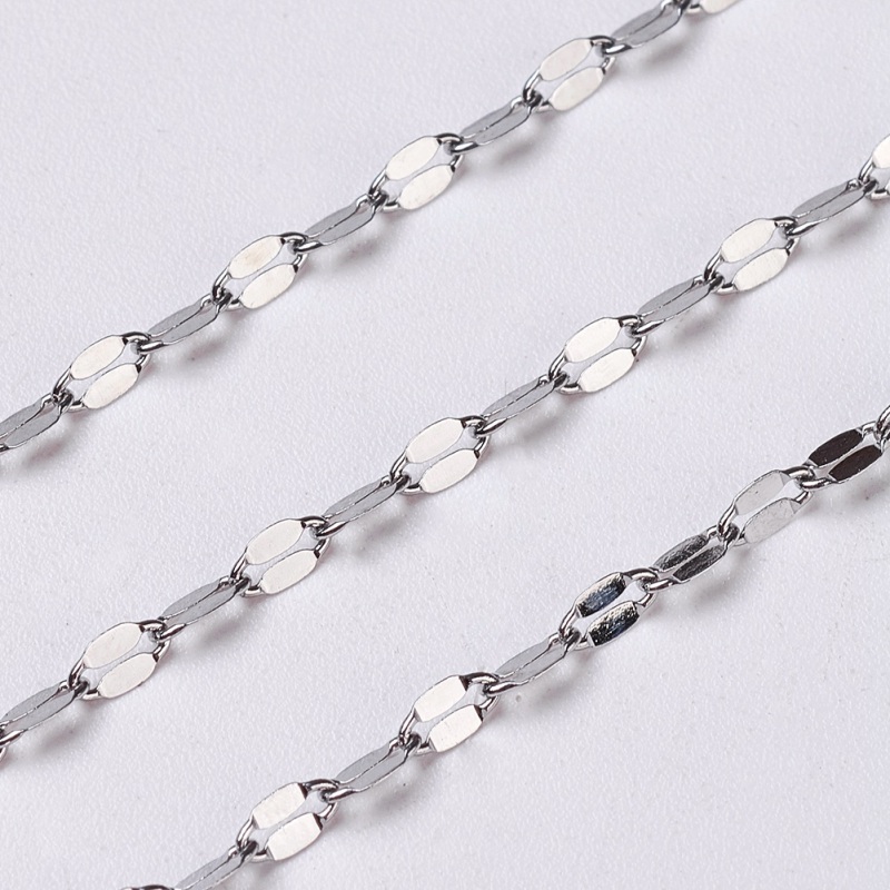 Dây Xích Bằng Thép Không Gỉ 304 1M DIY Dành Cho Nam Và Nữ