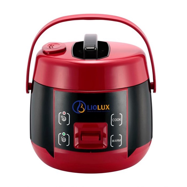 Nồi cơm điện Liolux 1.8L, Nồi cơm điện Quai Xách Liolux LIO-802, Tặng kèm giá hấp Hàng Chính Hãng Bảo Hành 12 Tháng
