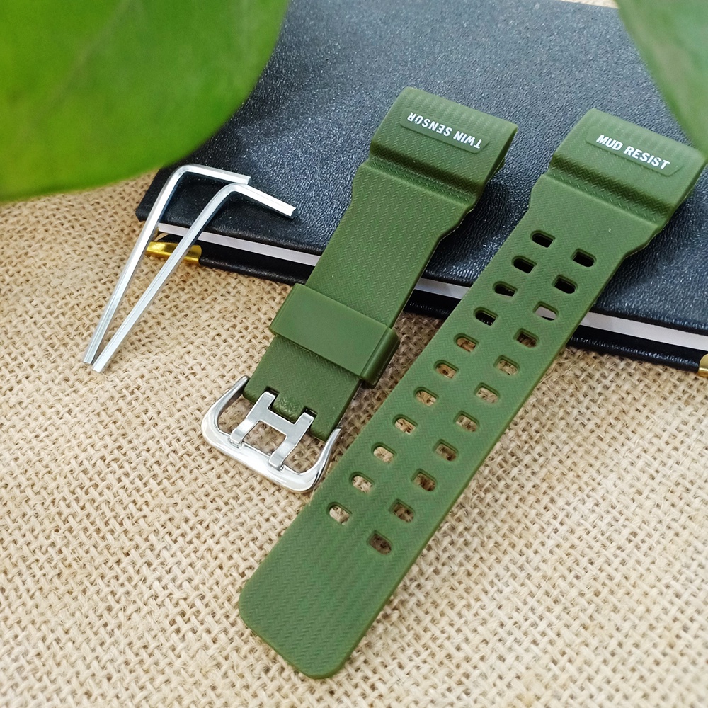 Dây đồng hồ cao su mềm cho đồng hồ Casio G-Shock Gg-1000 Gwg-100 Gsg-100