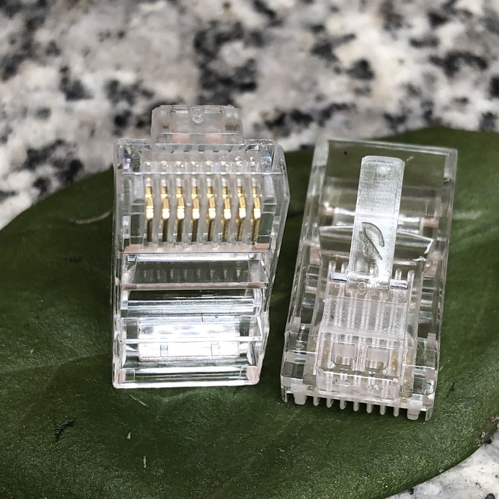 Hạt Mạng CAT5E Golden Japan Chính Hãng-Chân Đồng Chuẩn Xịn 100%-CHUYÊN DỤNG THI CÔNG DỰ ÁN