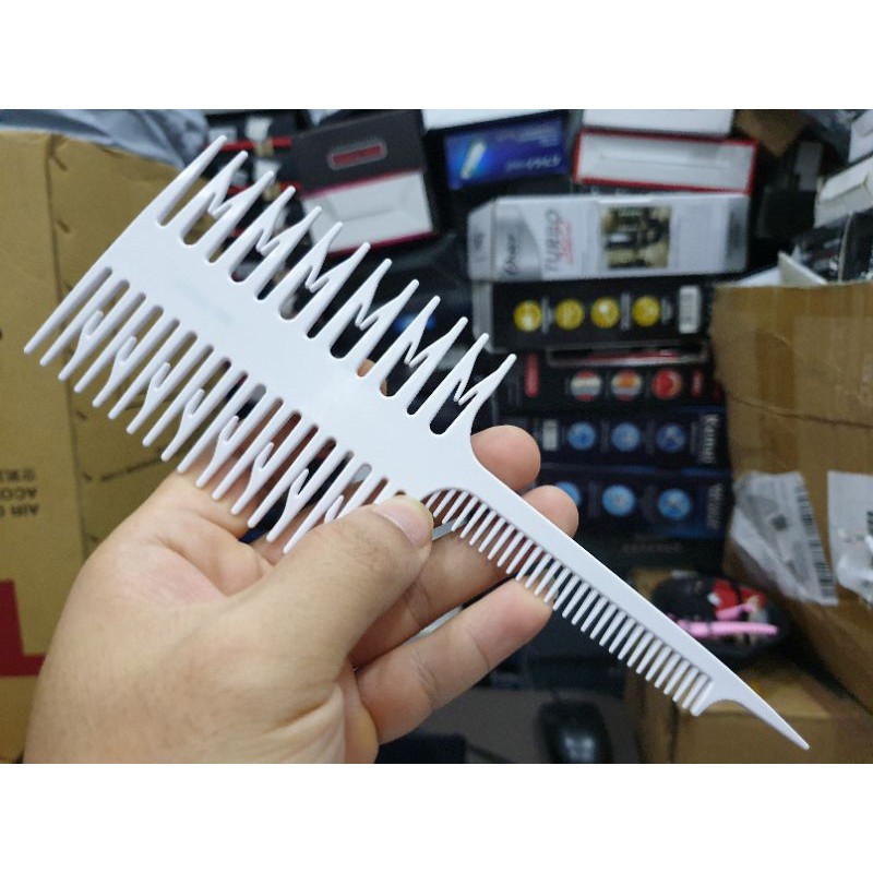 Dụng Cụ Móc Light Chuyên Nghiệp, Lược Móc Light Siêu Tốc, Lược Nhuộm Highlight Cho Thợ