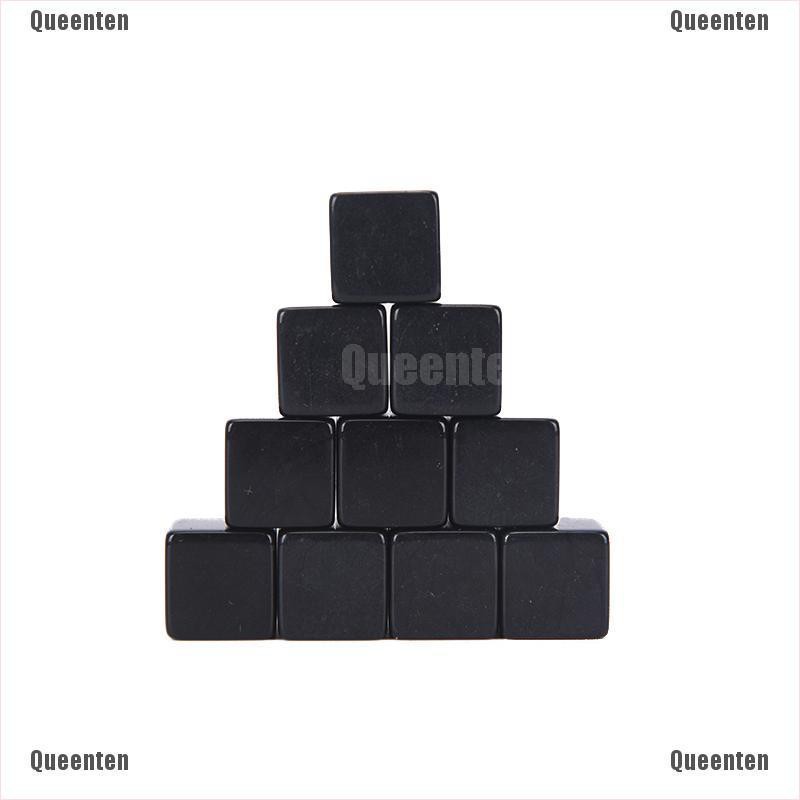 ★Bộ 10 Viên Xí Ngầu Trơn 16MM Dùng Cho Giảng Dạy