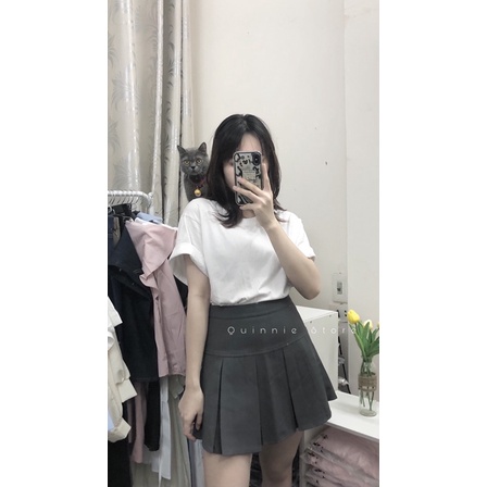 Chân Váy Xếp Ly Bản To Lưng Cao Phong Cách Hàn Quốc, Chân Váy Chữ A | BigBuy360 - bigbuy360.vn