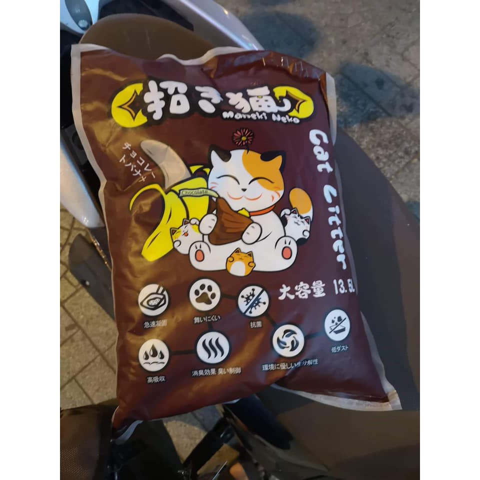 Combo 2 bao cát vệ sinh cho mèo Neko catsan Litter