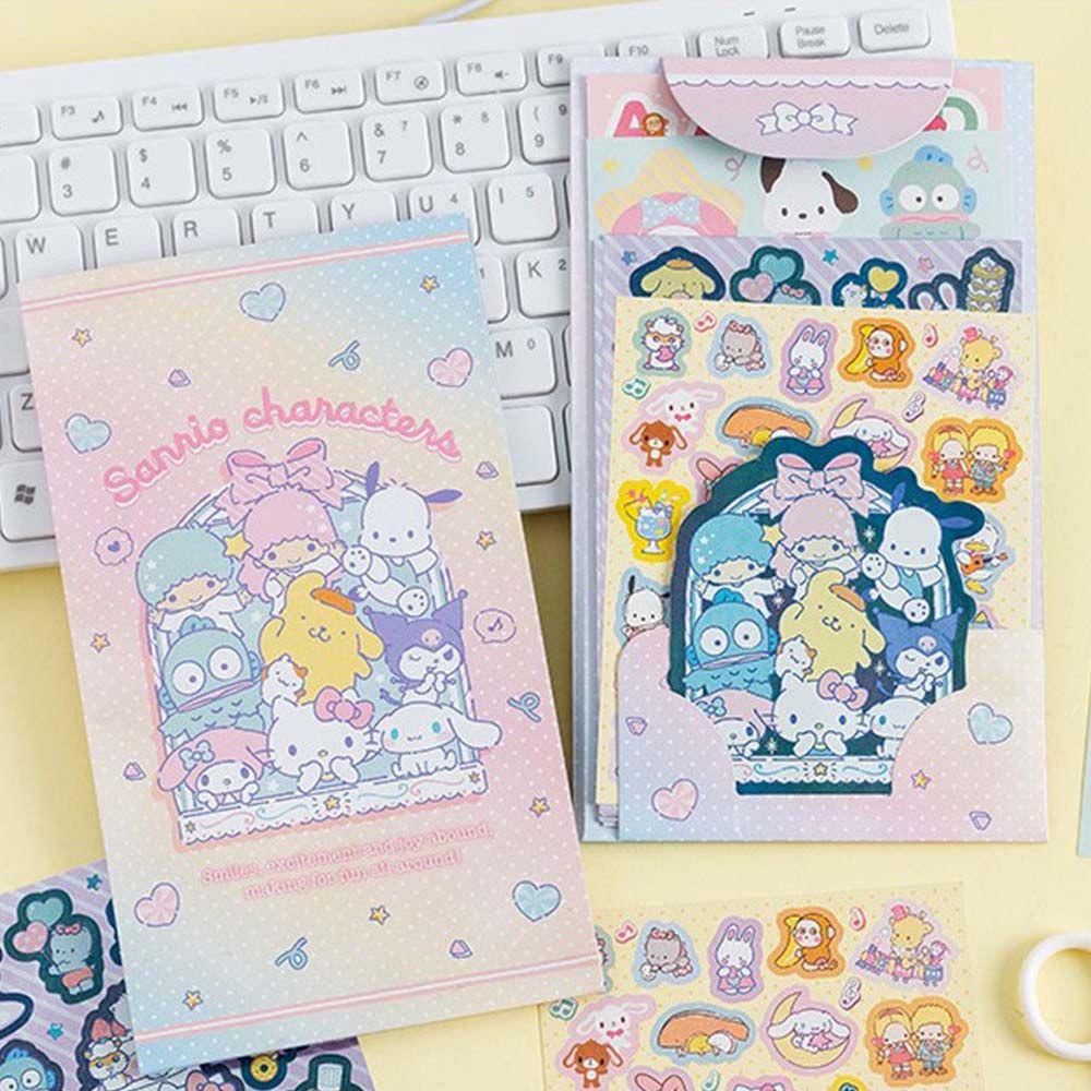 Miếng Dán Hoạt Hình My Melody Tự Dính Trang Trí Sổ Tay