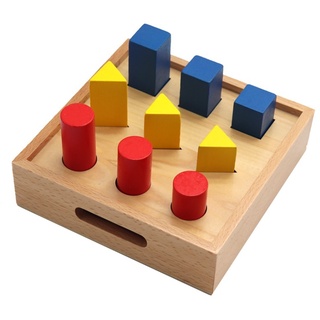 Xếp hình bậc thang - giáo cụ montessori