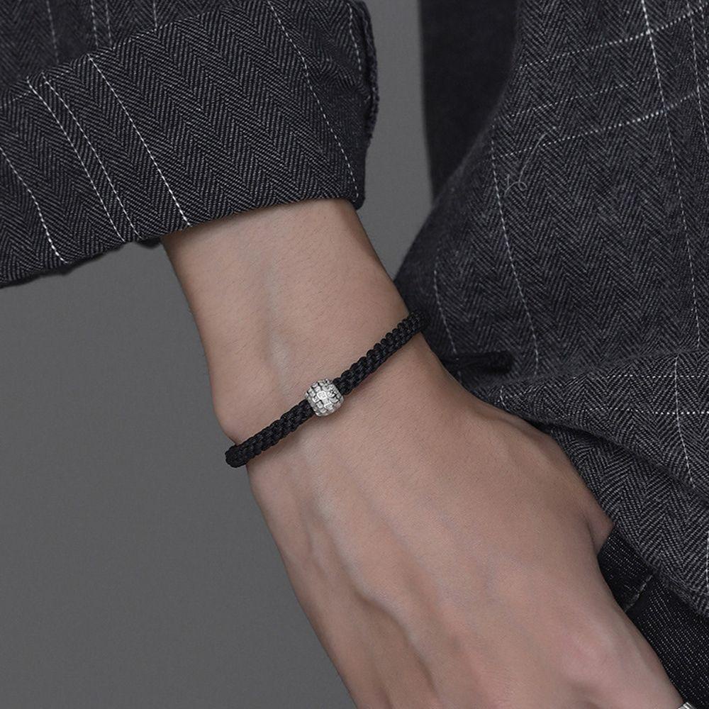 Vòng Tay Chuỗi Hạt Đơn Giản Thời Trang Phong Cách Retro Cho Nam