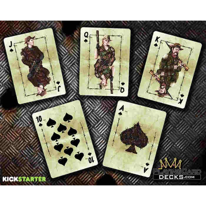 Bài ảo thuật : Bicycle Armageddon Post-Apocalypse Playing Cards