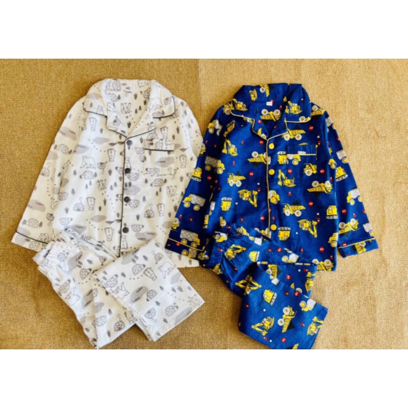 Set bộ pijama bé trai bé gái dư xịn