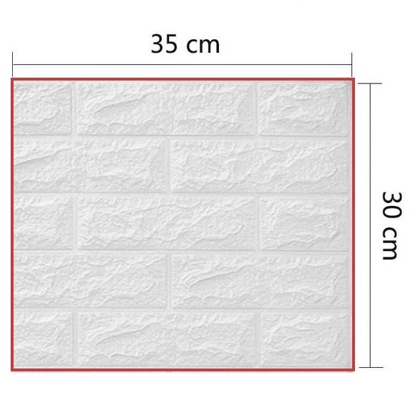 Miếng dán tường giấy dán tường phòng ngủ 35x30cm