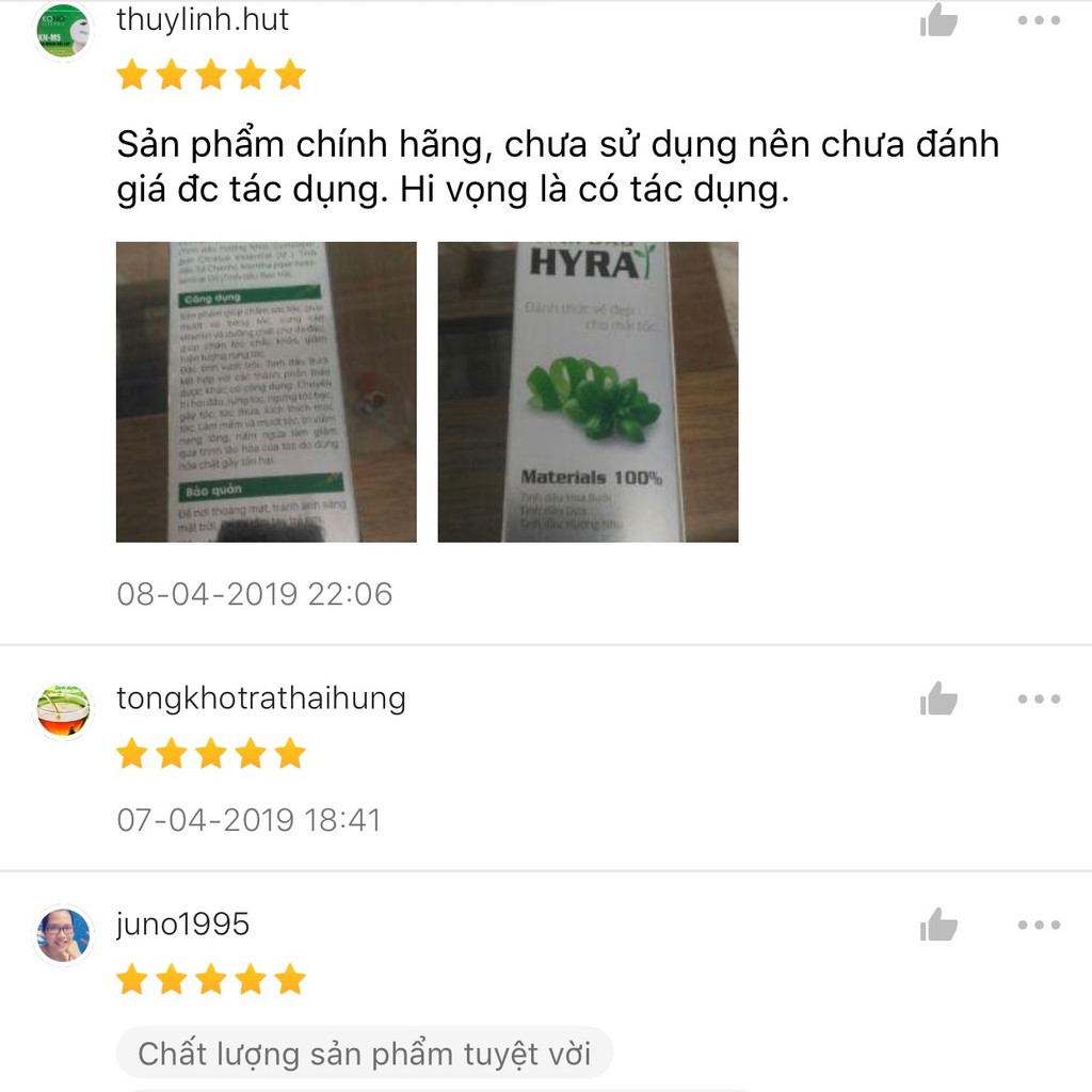 Tinh dầu Xịt tóc HYRA chính hãng | BigBuy360 - bigbuy360.vn