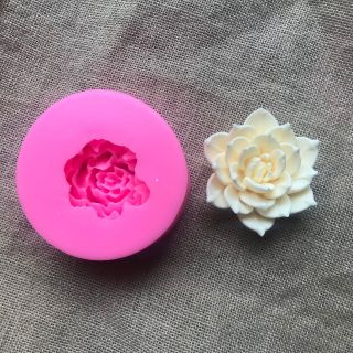 Khuôn silicon 4D Sen đá 10cm