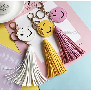 Móc khóa mặt cười tua rua đa năng (phụ kiện treo túi) PKTL1.10