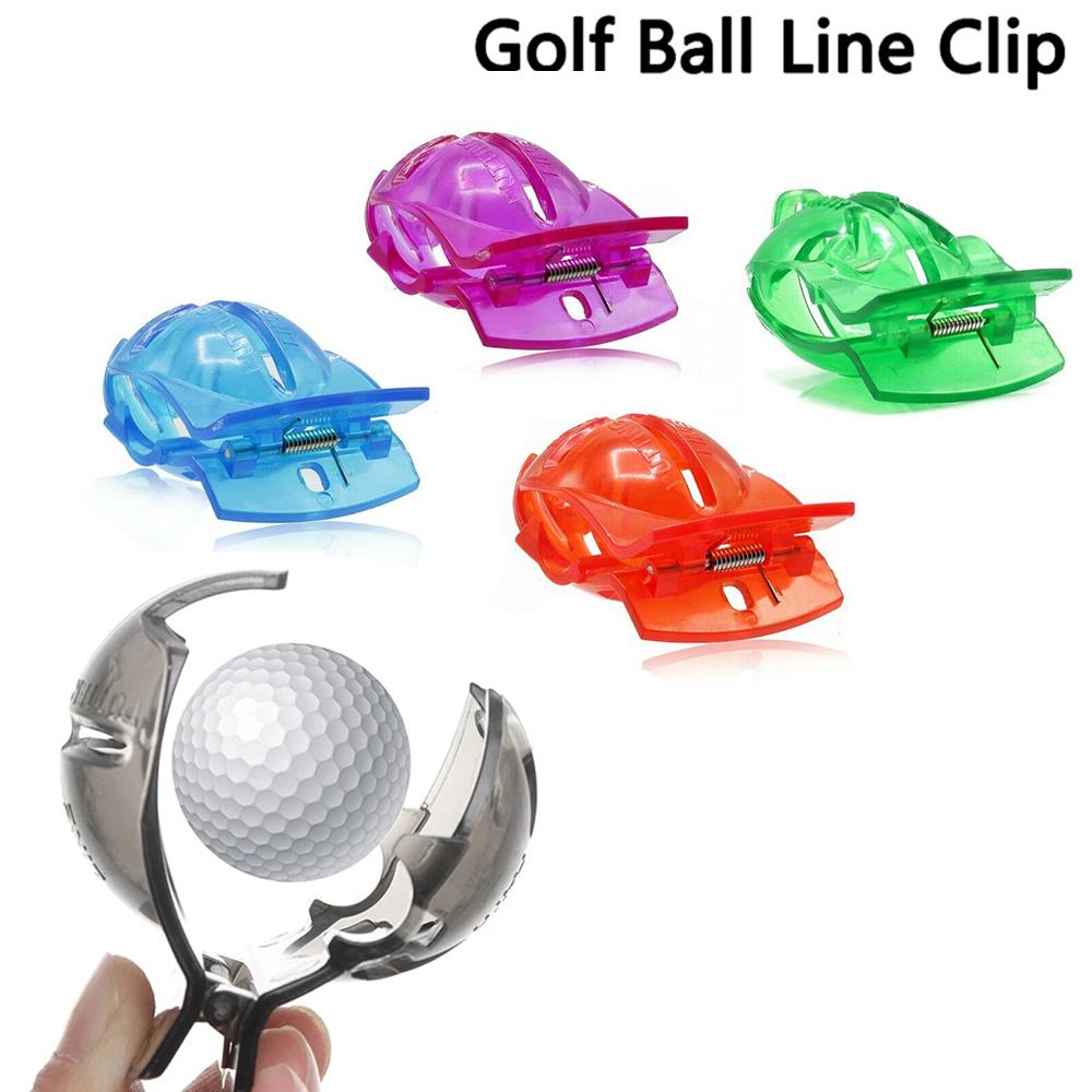 Dụng Cụ Kẹp Vẽ Đường Bóng Golf Bằng Nhựa Nhiều Màu Sắc