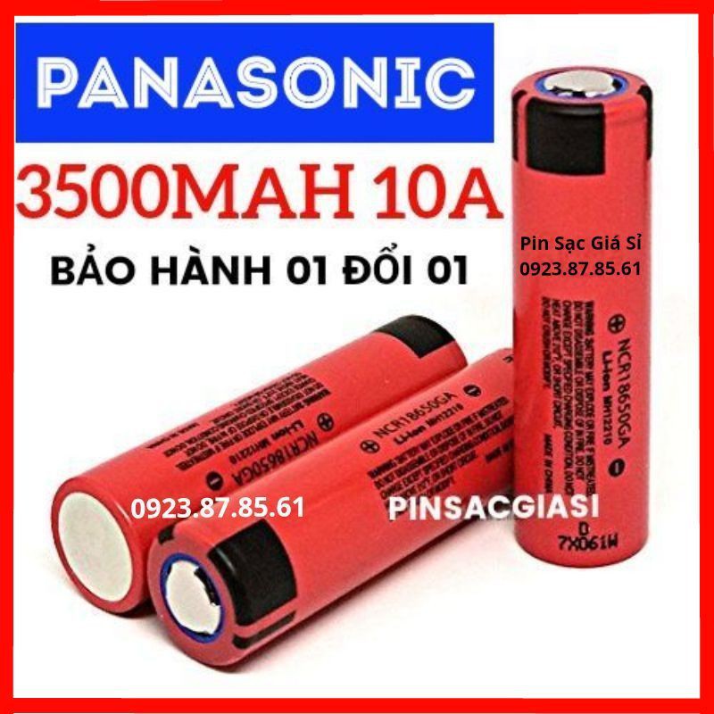 Pin 18650 3500mah Panasonic Chính Hãng