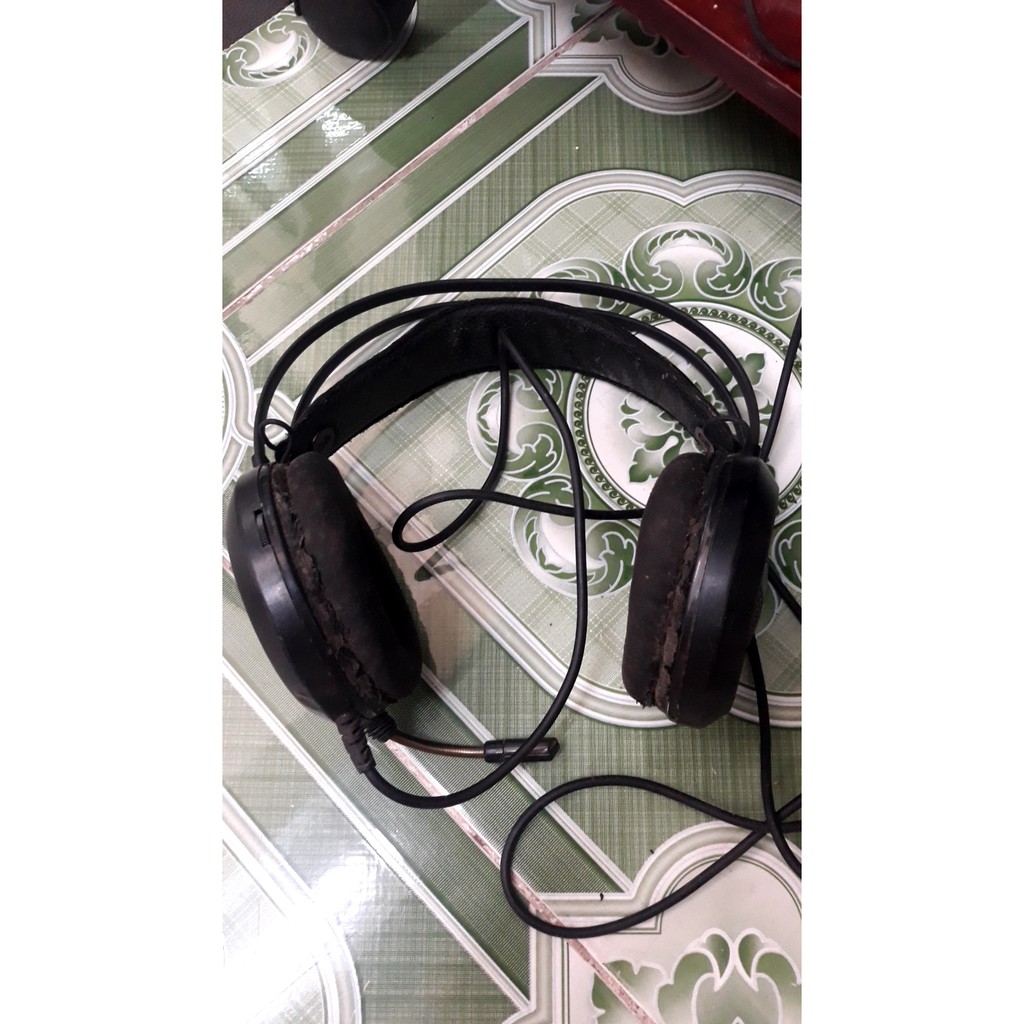 Tai nghe Gaming Zidli ZH6 7.1 Led USB Black thanh lý ve chai máy vi tính cũ | BigBuy360 - bigbuy360.vn