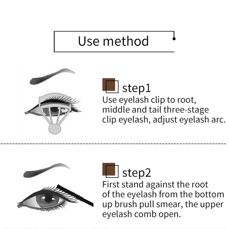 [Hàng mới về] Mascara chuốt mi VIBELY trang điểm chống thấm nước lâu trôi