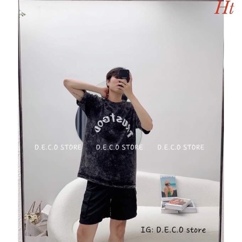 Áo loang chữ Trust H2A657