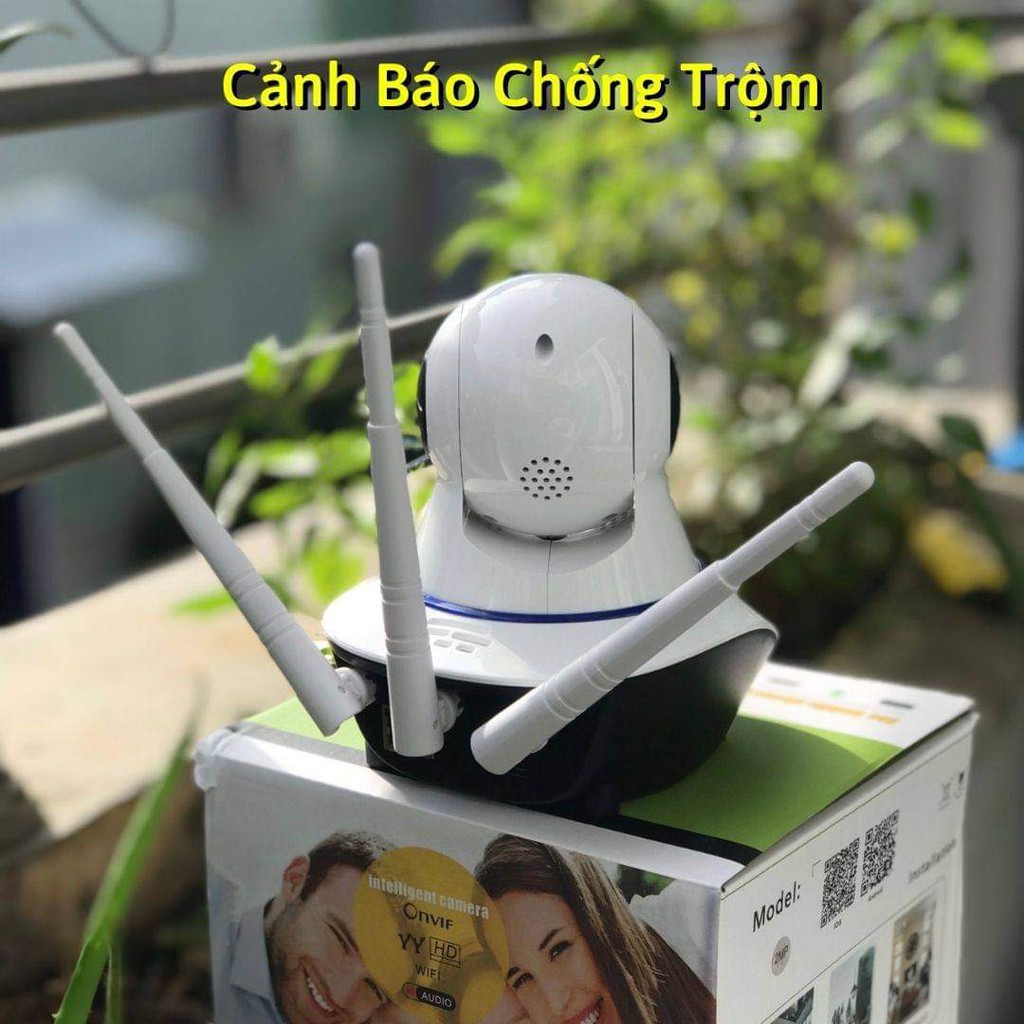 Camera IP Yoosee 3 râu 2.0 Full HD 1080p dùng phần mềm Yoosee bảo mật cao - Hàng Chính Hãng