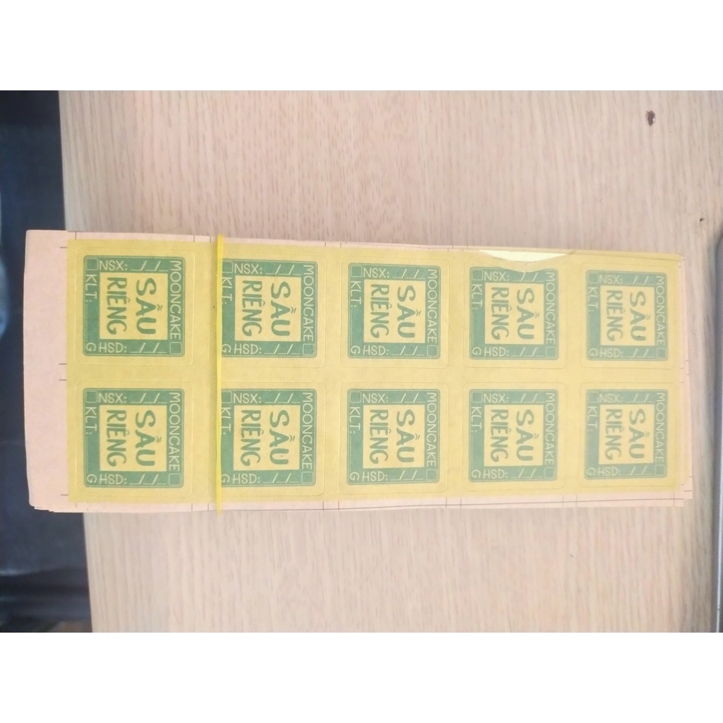 Tem Nhân Trung Thu ( VUÔNG ) 10 TEM