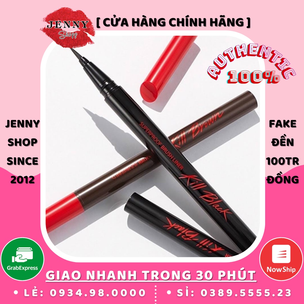 Dạ Kẻ Mắt Clio Waterproof Brush Liner