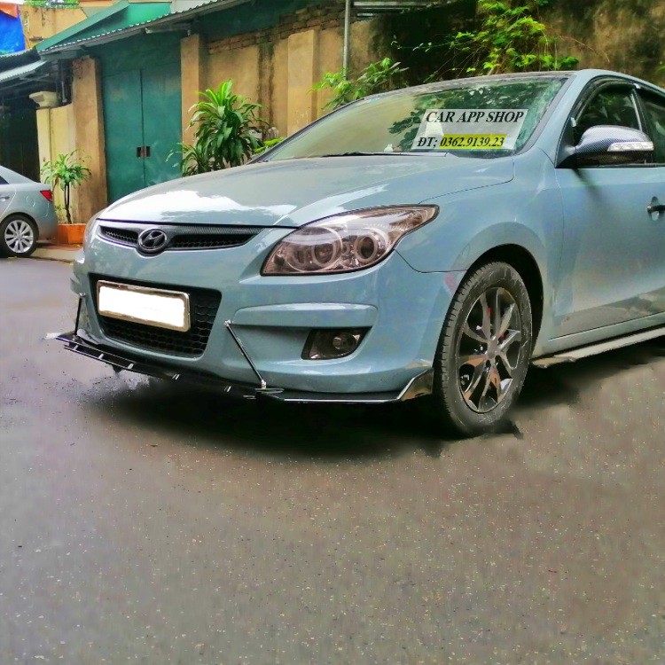 Cản trước i30, lip trước  i30  Huyndai i30 Hàng cao cấp kèm thanh tỳ Phiên bản mới