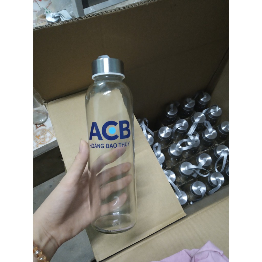 Combo 40 chai thủy tinh dây xách 500ml