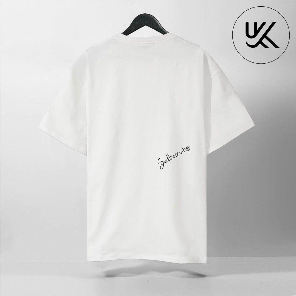 Áo Thun Tay Lỡ Sadboiz Vibes, Form rộng oversize, áo phông unisex, chất liệu Cotton Thái - KKIM Shop
