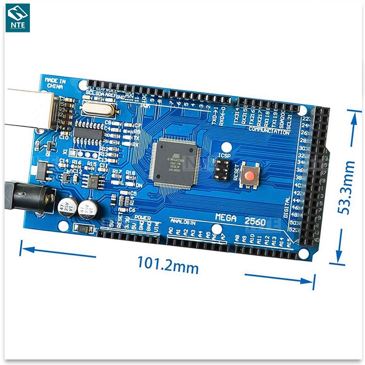 [NTE] KIT Arduino Mega2560 CH340G