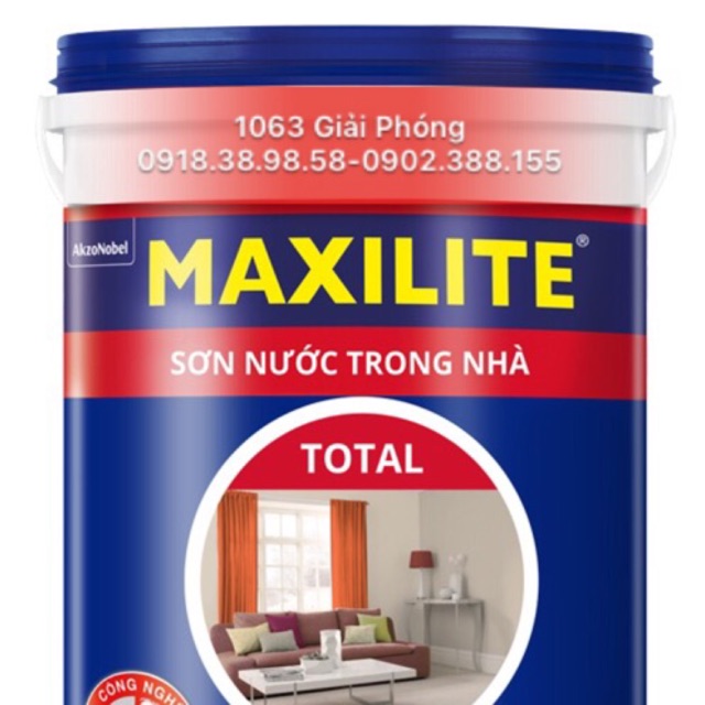 30C - SƠN NỘI THẤT MAXILITE TOTAL-5 lít