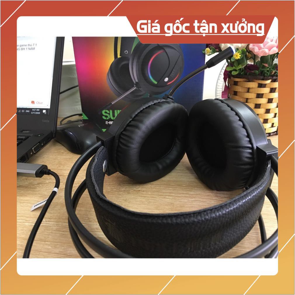 [RẺ VÔ ĐỊCH]-KHÔNG HAY KHÔNG LẤY TIỀN. Tai nghe máy tính chơi game Tuner USB 7.1 âm thanh vòm,có mic,CHÍNH HÃNG BH 1 NĂM