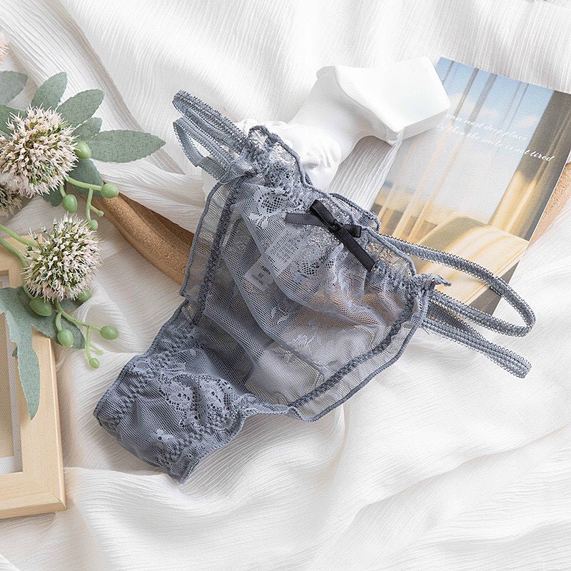 Quần Lót Nữ - Quần Lót Ren Sexy nữ lọt khe thiết kế dây hai mảnh gợi cảm sexy DAN STORE MÃ 057