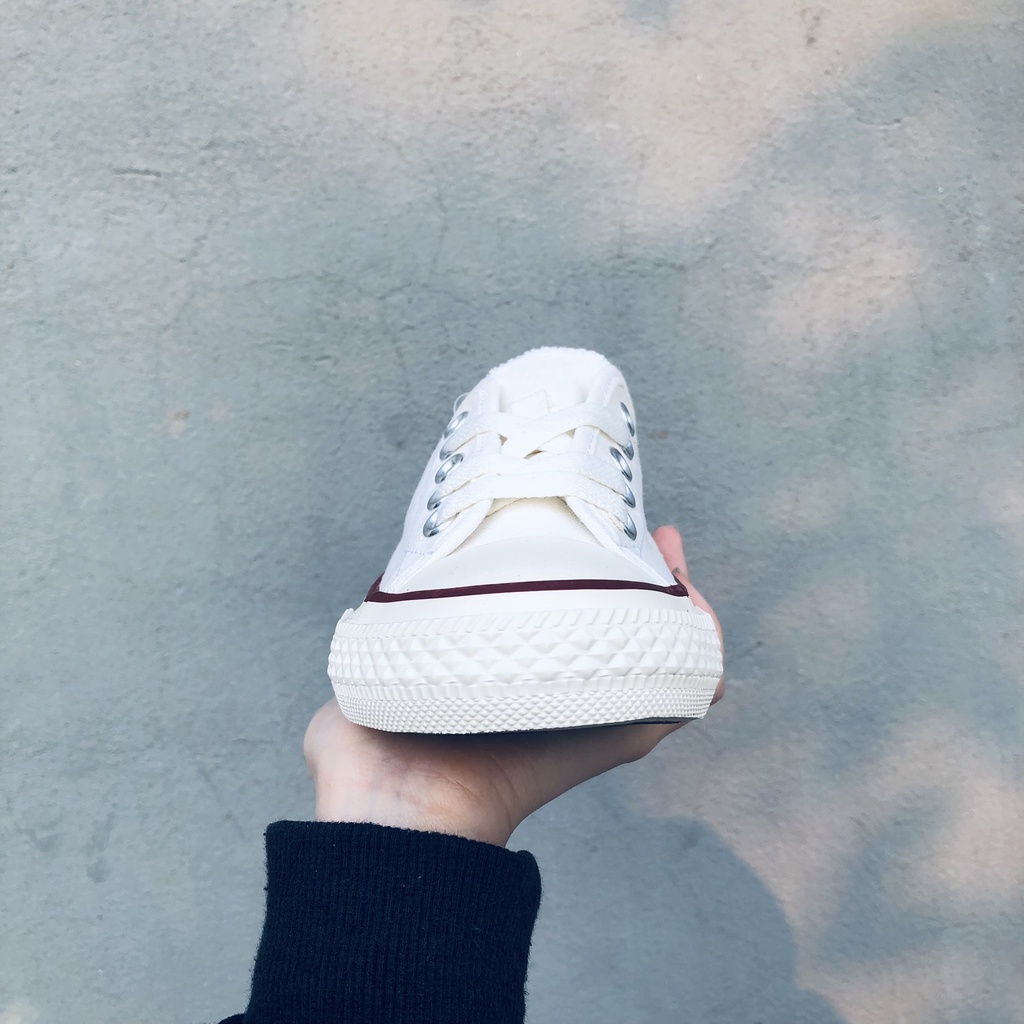 Giày sục đạp gót cv trơn giày lười ulzzang vải canvas chất lượng cao Hot Hit