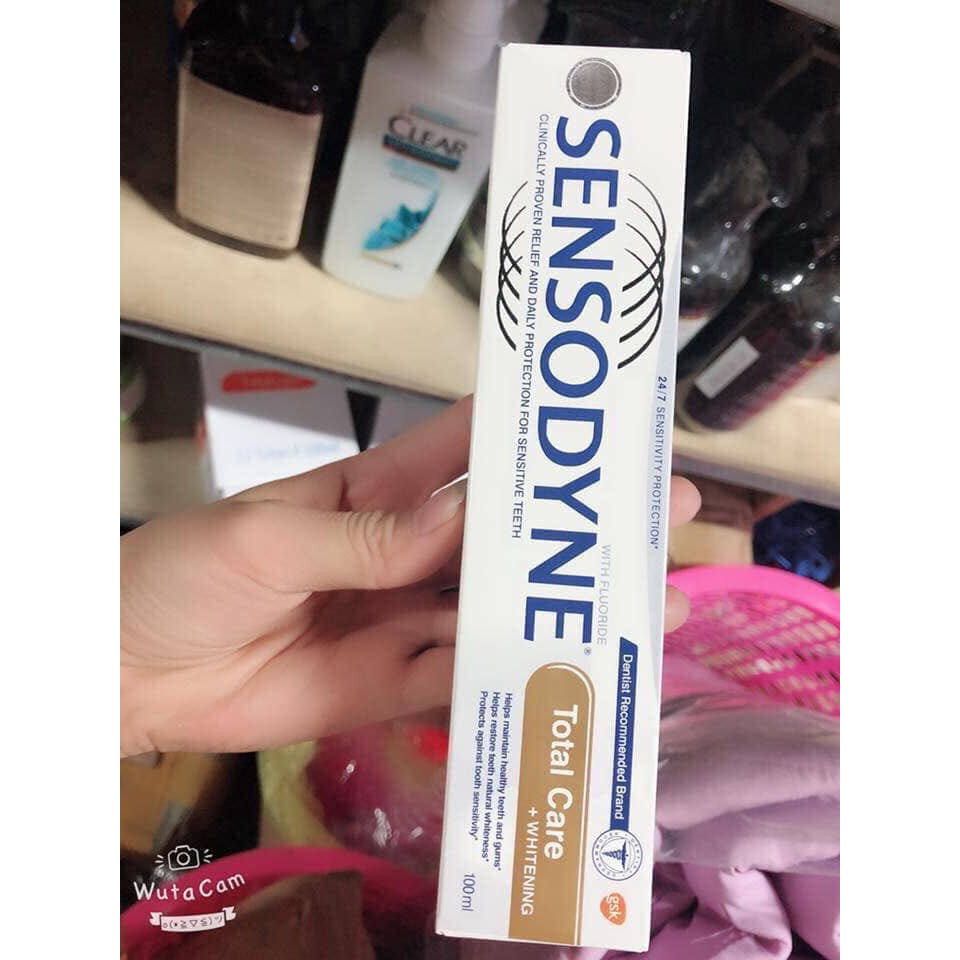 Kem đánh Răng Sensodyne 100g Thơm Mát Giảm Ê Buốt Bảo Vệ Toàn Diện