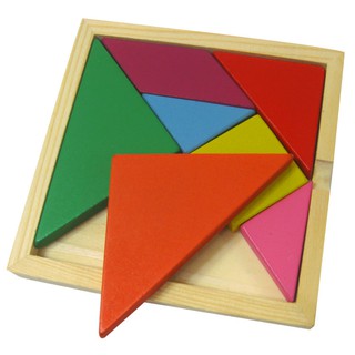Bộ Ghép Hình Tangram Phát Triển Trí Thông Minh