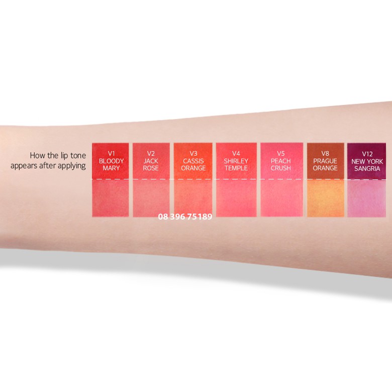 [XÁCH TAY HÀN QUỐC] Son Kem Lì Merzy Lên Màu Chuẩn Giữ Màu Lâu The First Velvet Tint | BigBuy360 - bigbuy360.vn