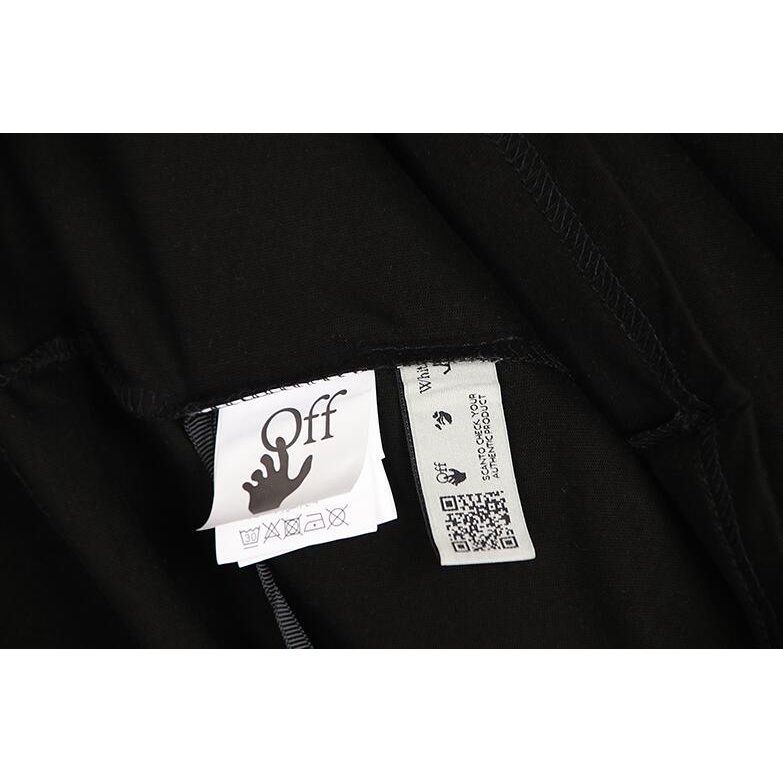 Off-white Áo Thun Tay Ngắn Chất Liệu Cotton In Hoạ Tiết Off-white Phong Cách Thời Trang Unisex