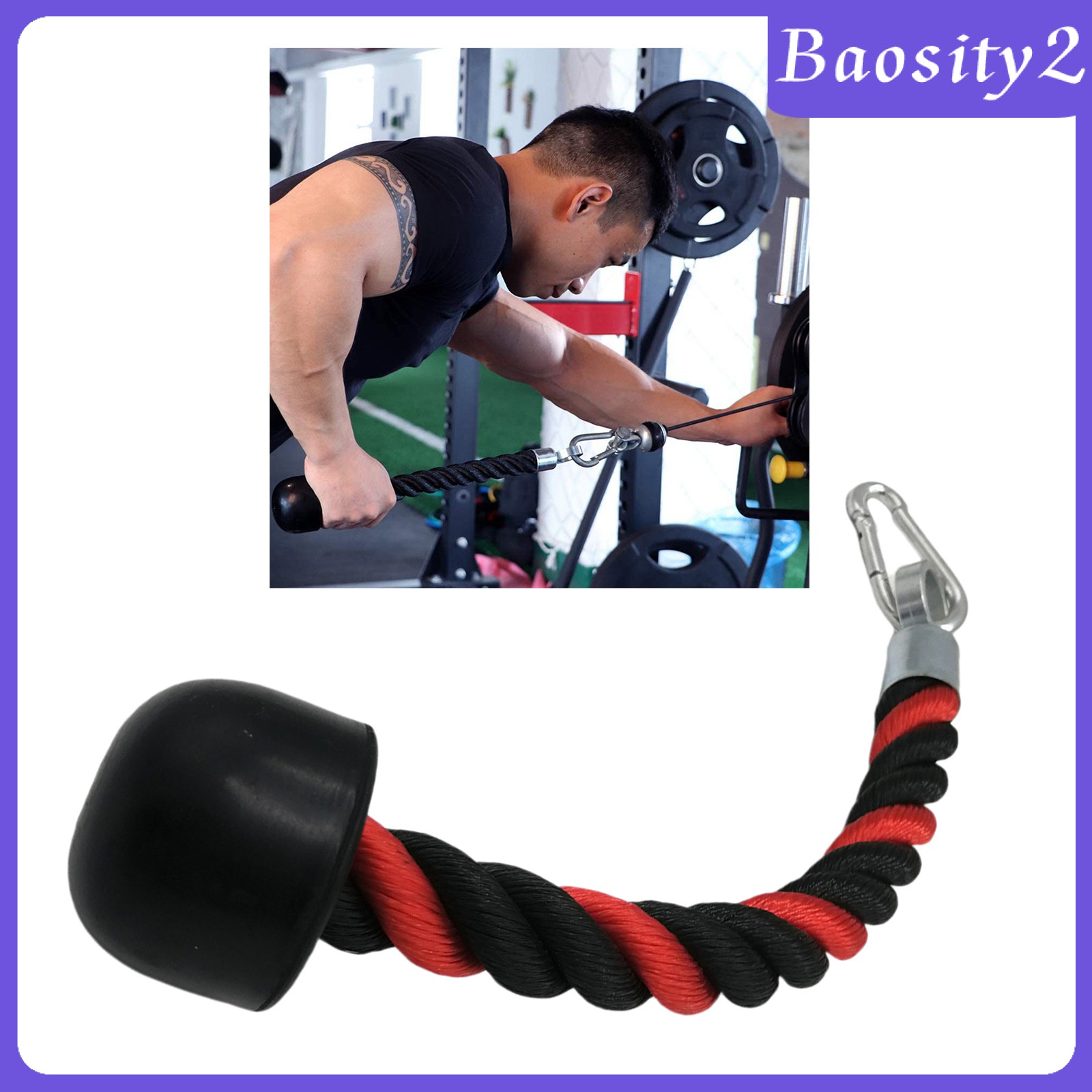 Set 2 Dây Cáp Nối Dài Dùng Để Tập Thể Hình / Gym