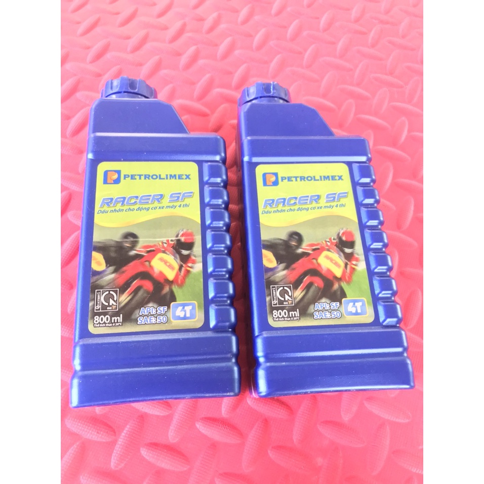 Dầu nhớt chính hãng PETROLIMEX Racer SF 800ml dành cho xe máy động cơ 4 kỳ