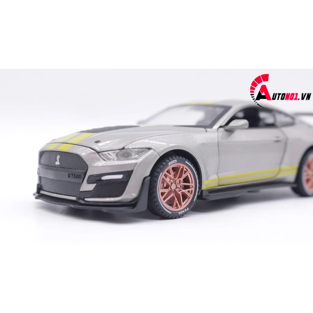 MÔ HÌNH XE FORD MUSTANG SHELBY GT500 GREY 1:32 ALLOY 7683