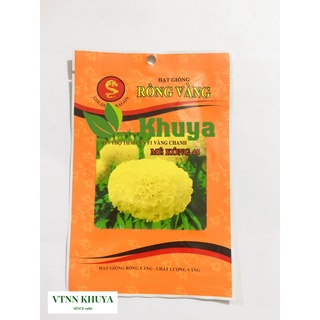 Hạt giống Vạn Thọ Thái Lùn F1 Vàng Chanh Mekong 45