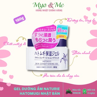 Gel dưỡng ẩm Naturiechiết xuất ý dĩ Naturie Hatomugi Skin Conditioner Gel Nhật Bản - 180g