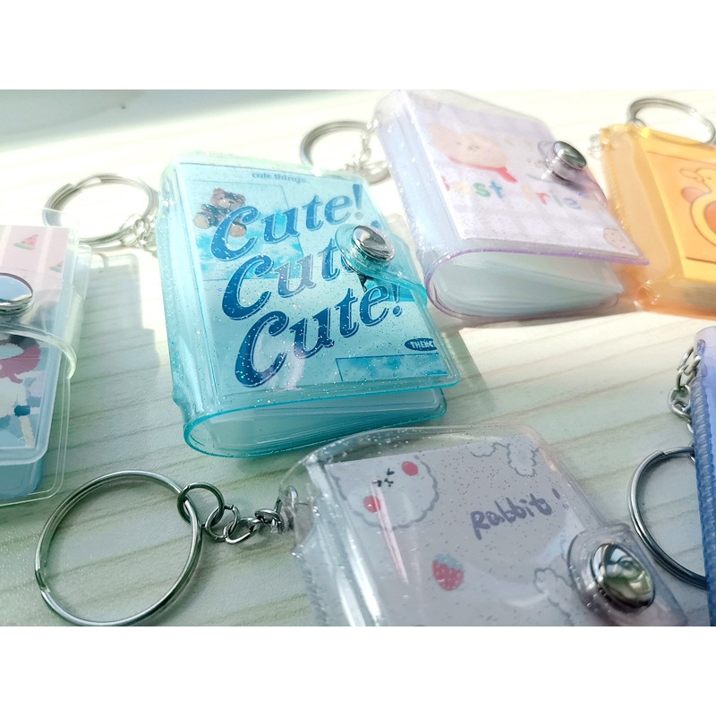 Album trong suốt 16 khe để ảnh 1 inch/2 inch
