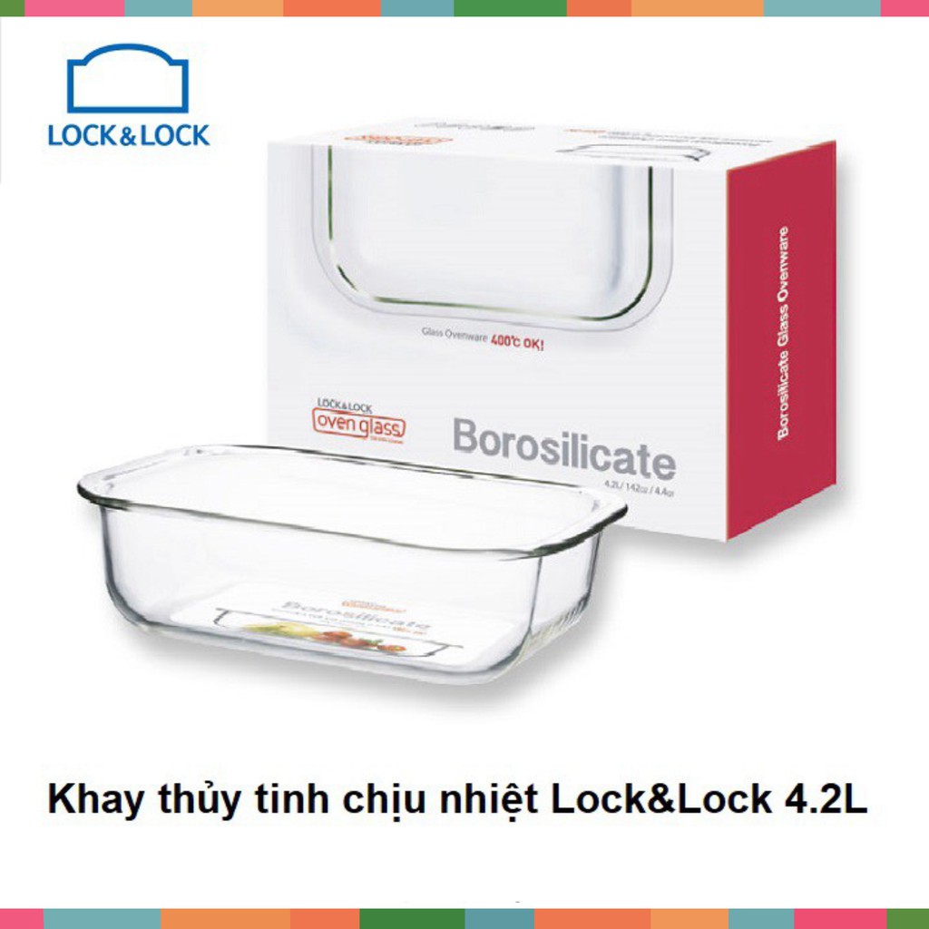 Khay thủy tinh lock&lock - khay thủy tinh lock&lock
