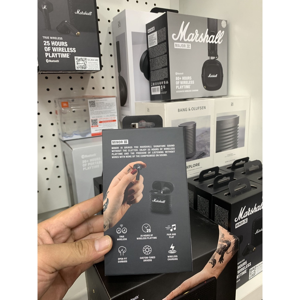 Tai nghe True wireless Marshall Minor 3  - Hàng chính hãng ASH phân phối