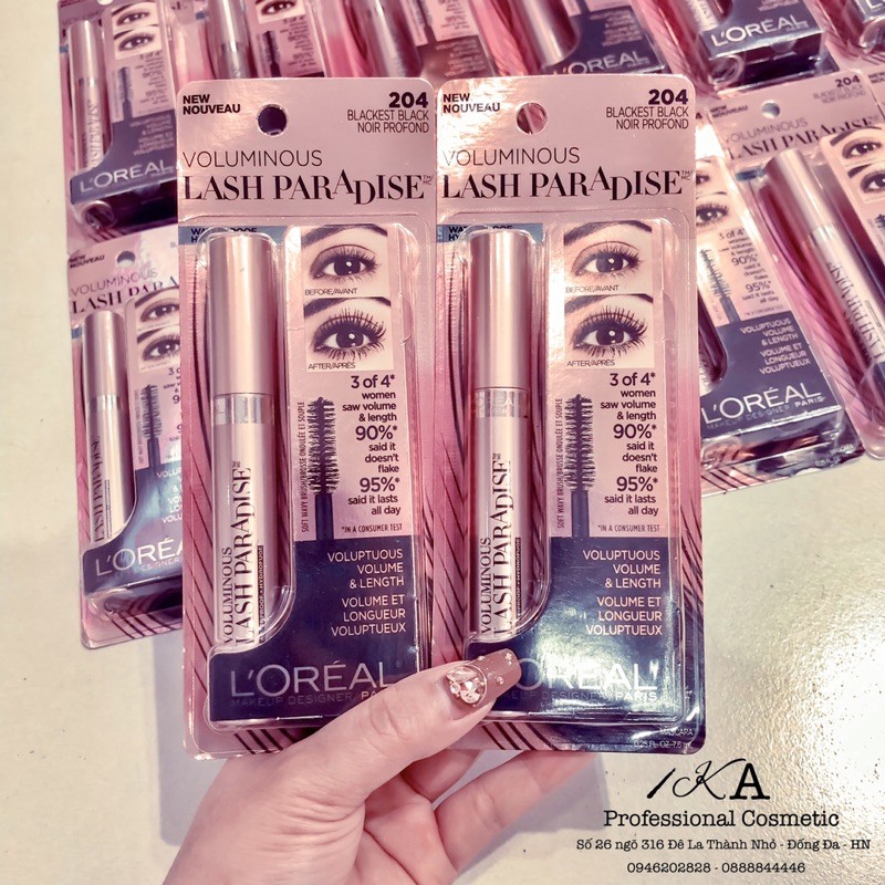 Mascara Loreal Voluminous Lash Paradise(Hàng chính hãng)